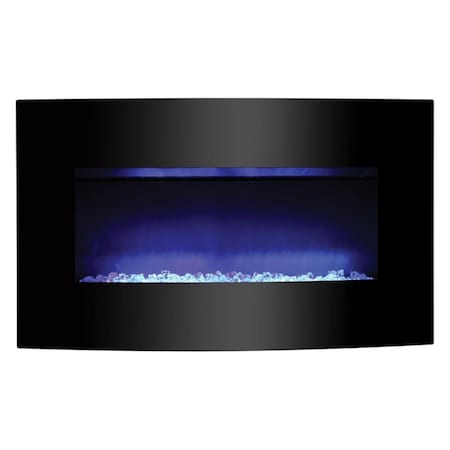 Konwin Konwin 4892634 Large sq. ft. Electric Wall Fireplace Heater 4892634